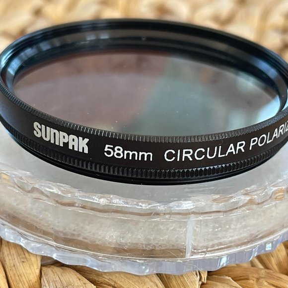 Sunpak - 58mm Circular Polarizer Filter - Picture 7 of 9